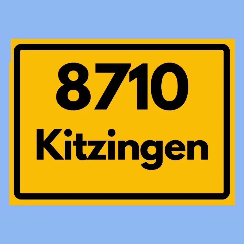 OLD POSTCODE ZIP CODE 8710 KITZINGEN HEIMATSTOLZ
