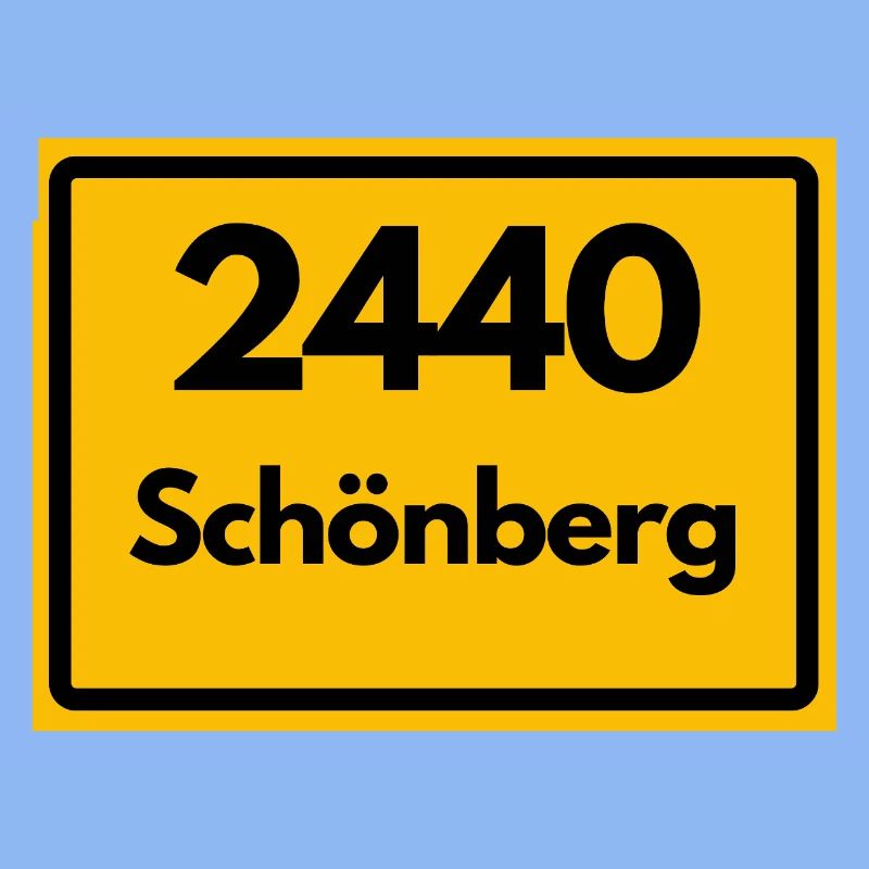 OLD POSTCODE POSTCODE RETRO 2440 SCHÖNBERG HEIMAT