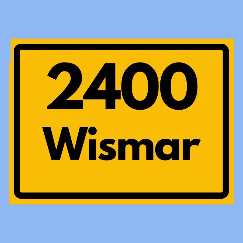 OLD POSTCODE POSTCODE RETRO 2400 WISMAR HEIMAT