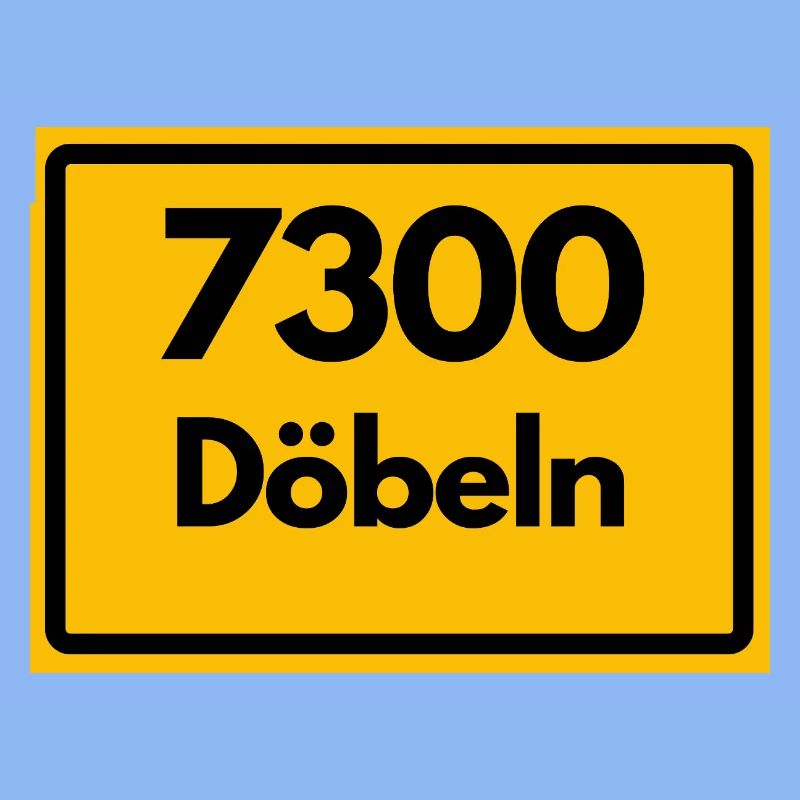 ANCIEN CODE POSTAL 7300 DÖBELN SAXE, DDR OSTALGIE