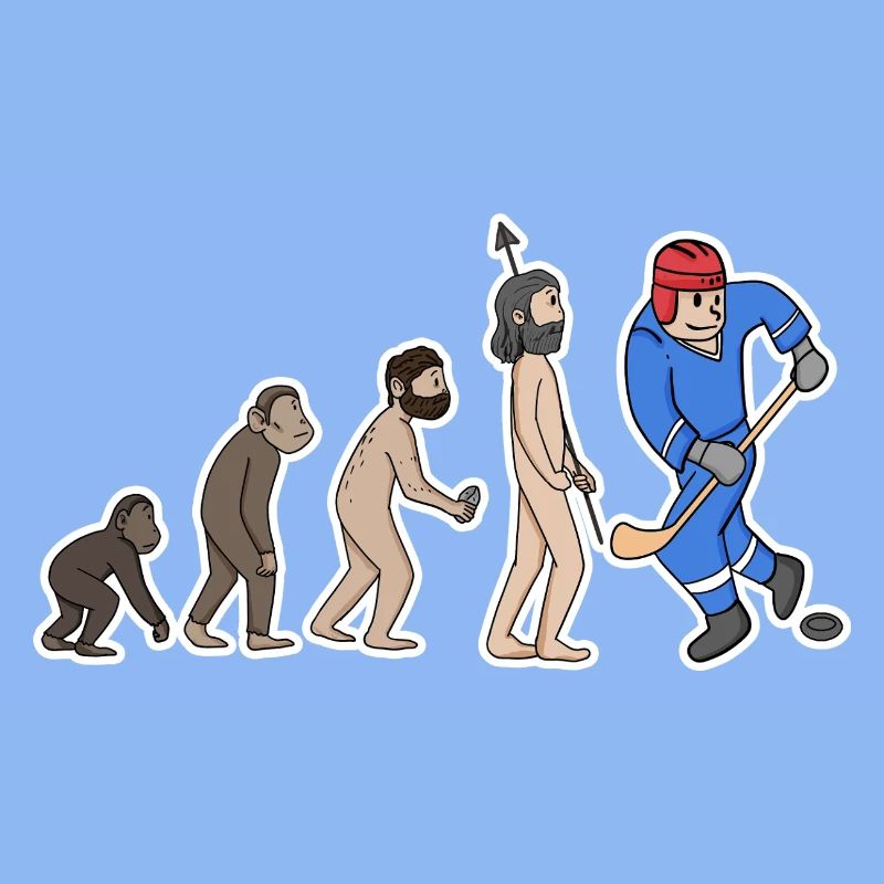 Evolution Eishockeyspieler 