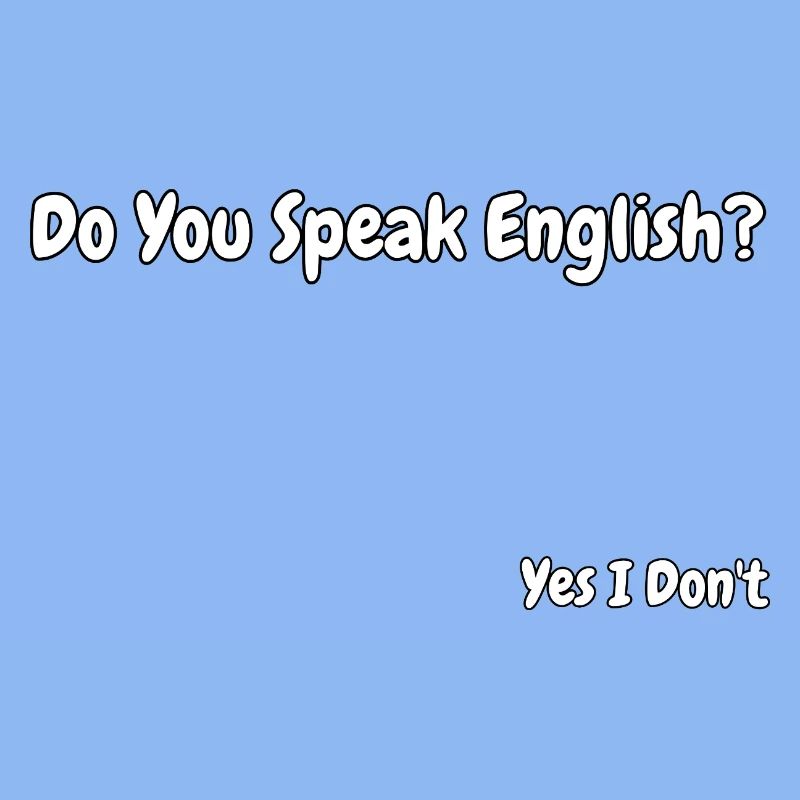 Conception drôle de blagues en anglais
