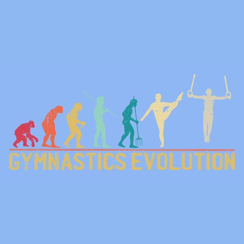 Gymnastics Evolution Graphic Tee