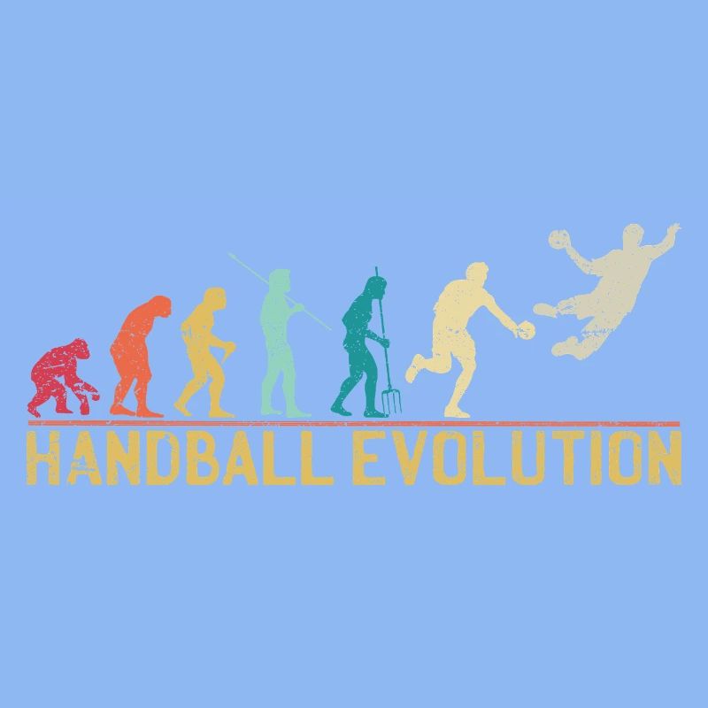 Conception de la progression de l'évolution du handball