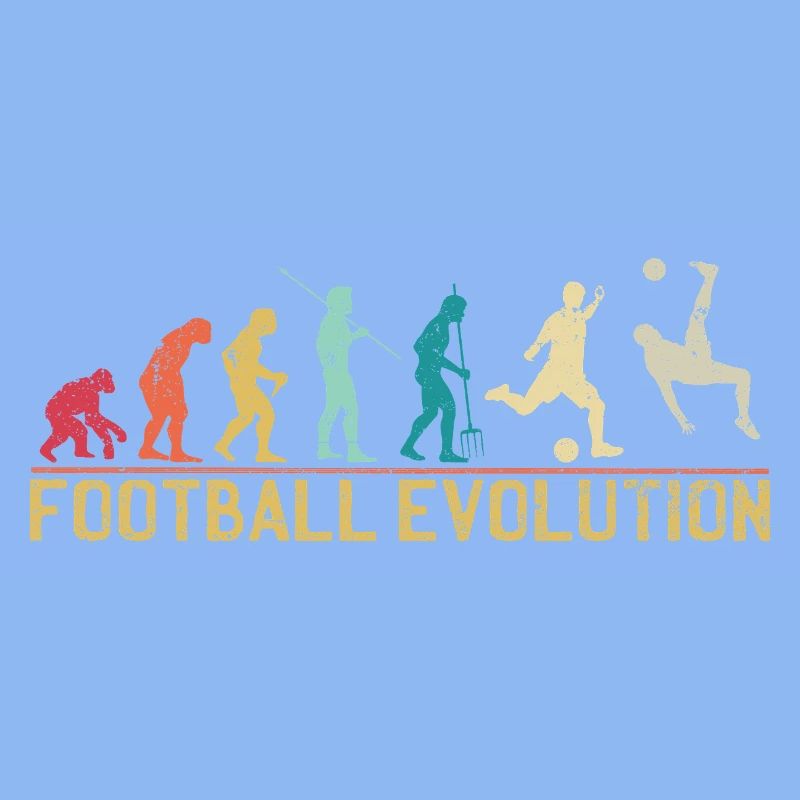 Design der Fußball-Evolution