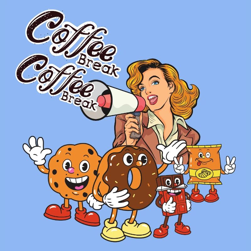 Pause-café – Style rétro et biscuits mignons