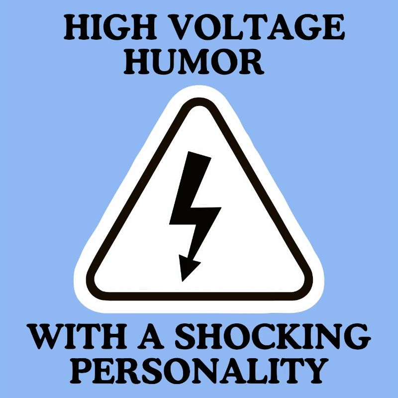 Lightning Warning Triangular Sign