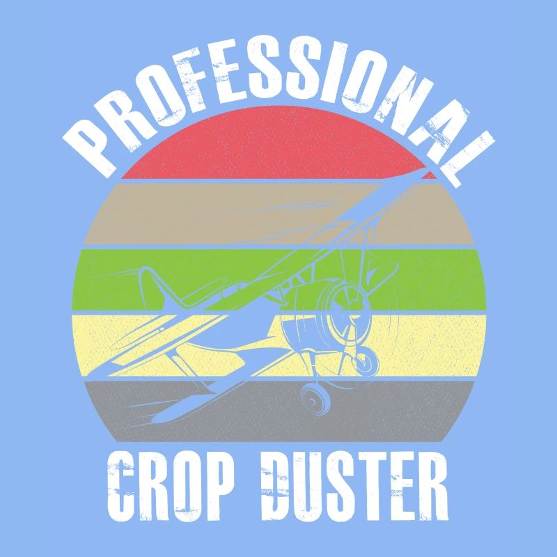 Cropdusting in Progress Crop Dusting Duster Plane