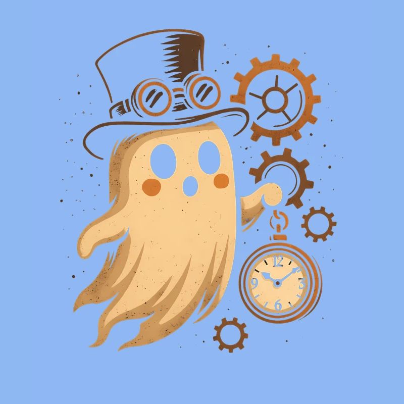 Steampunk Ghost Clockwork