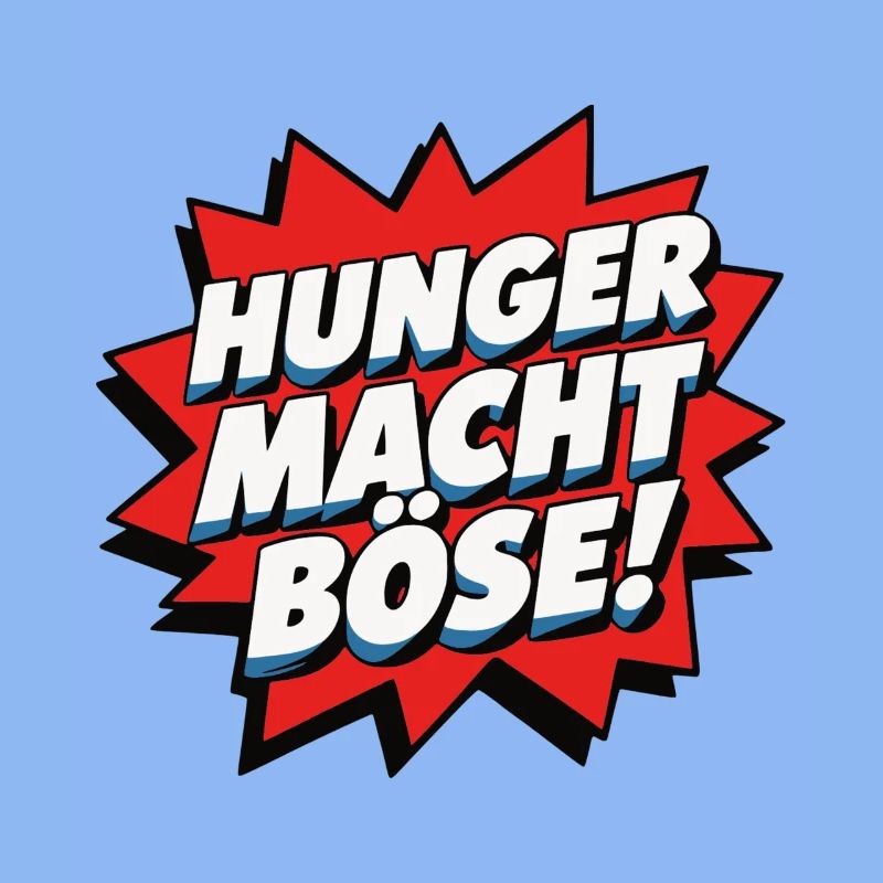 Hunger makes you evil