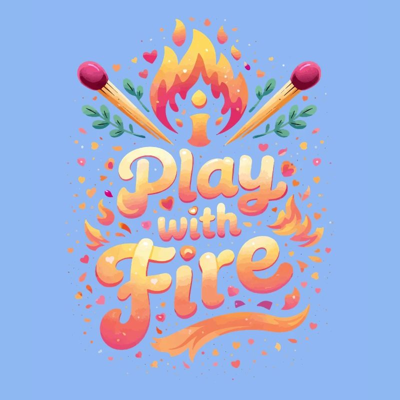 Jouer avec la conception typographique du feu