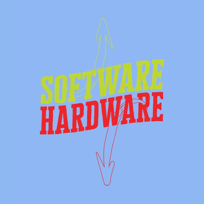 Funny IT Saying Software Hardware Word Game