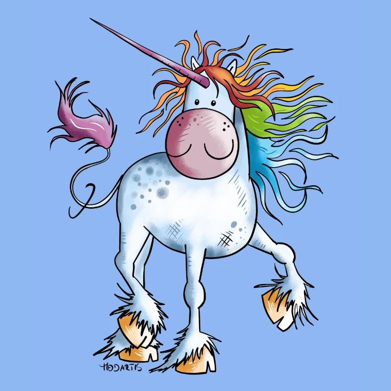 Regenbogen Einhorn