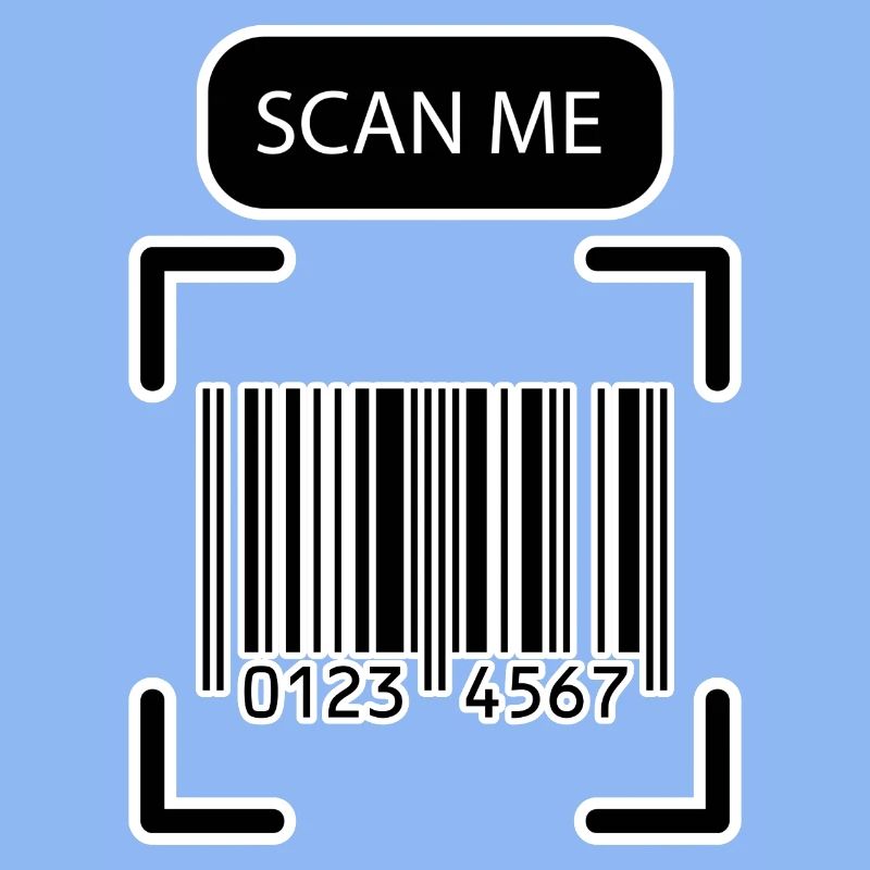 SCAN ME code-barres Funny Design