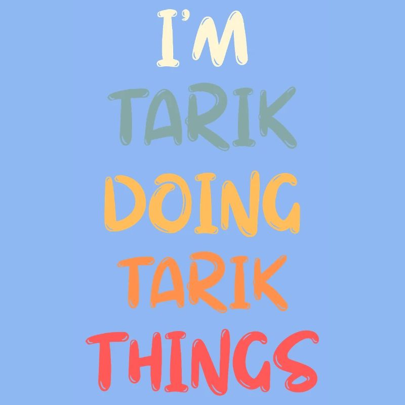 Tarik Name Tarik Personalized Name First Given