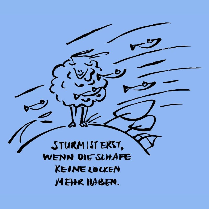 Sturm ist... einfarbig