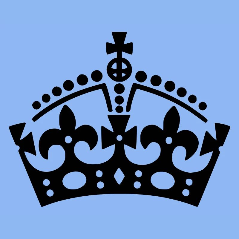 Keep Calm Krone / crown