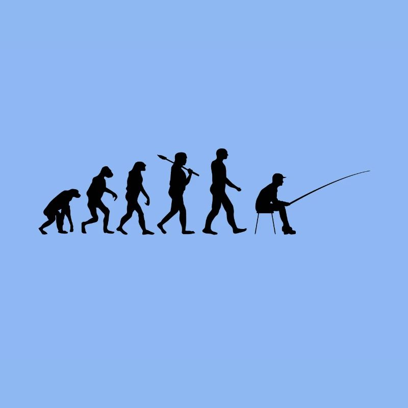 Evolution pêcheurs cadeau de pêche