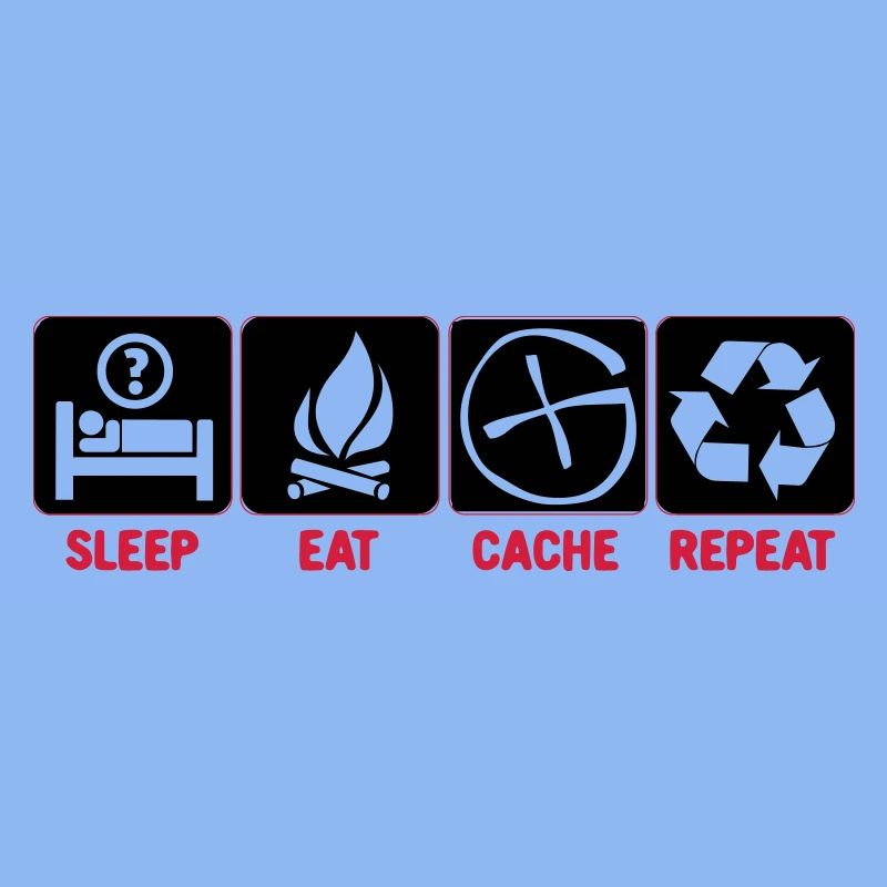 Sleep, Eat, Cache, Repeat