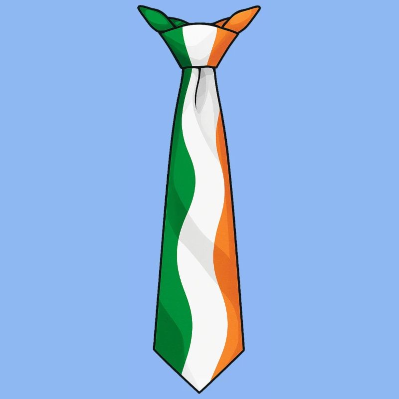 Cravate d’Irlande – Conception du drapeau