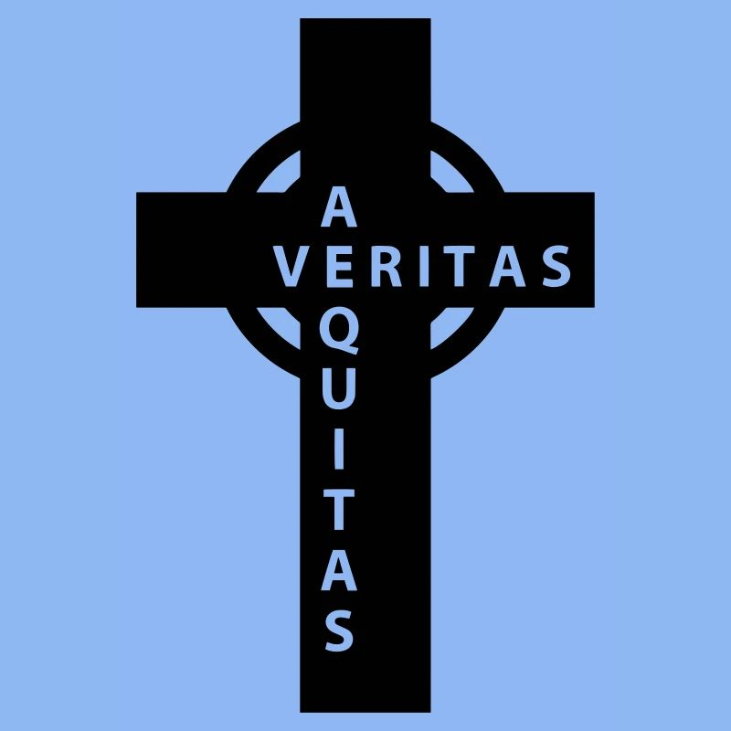 Croix avec l'Écriture Veritas Aequitas.