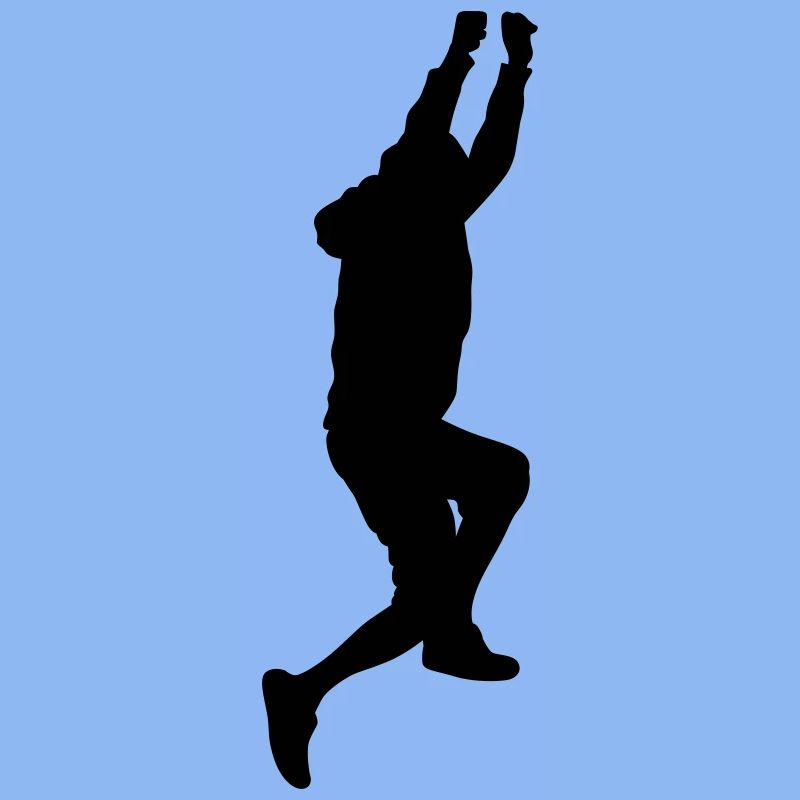 Man body Silhouette vector design