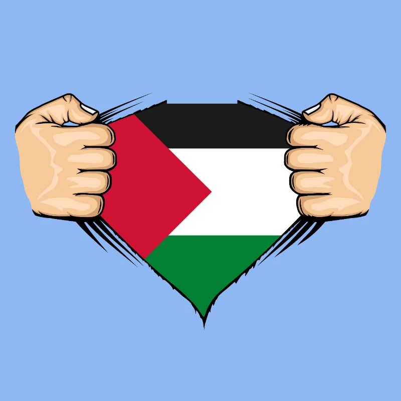 Conception du drapeau de la Palestine