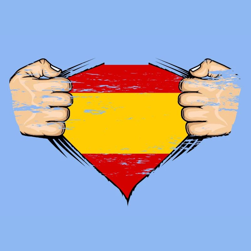 Drapeau espagnol utilisé