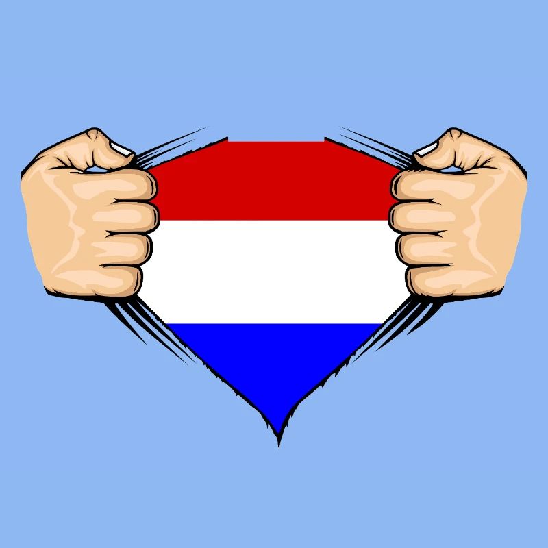Conception du drapeau de la Hollande