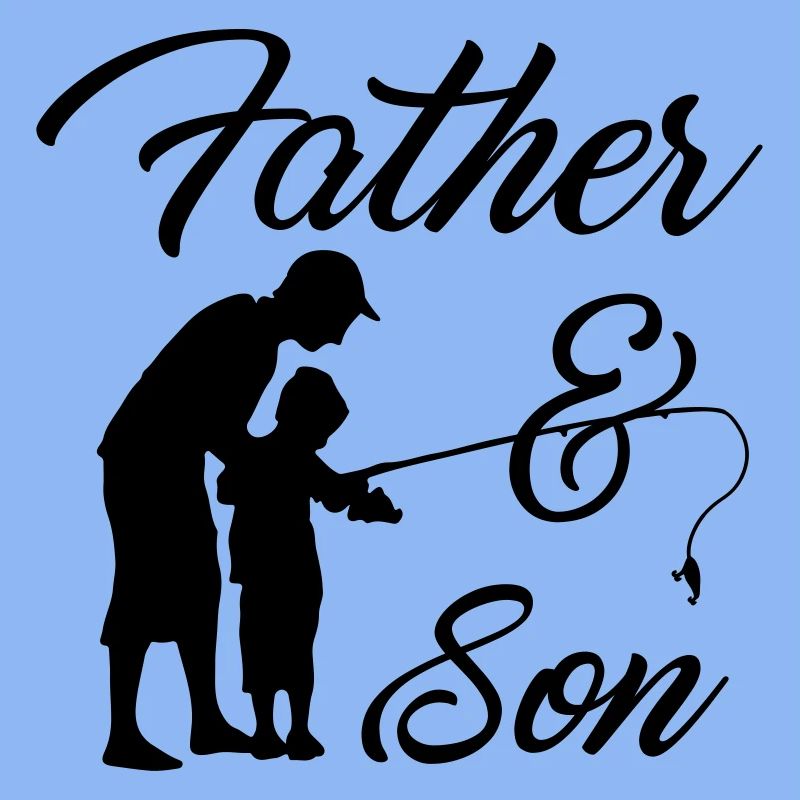 Le père et le fils pêcher pêche pêcher pêcher pêche cadeau pêche