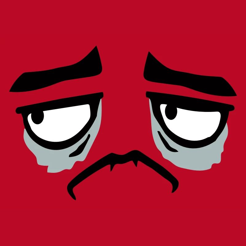 Grumpy sad disappointed face funny