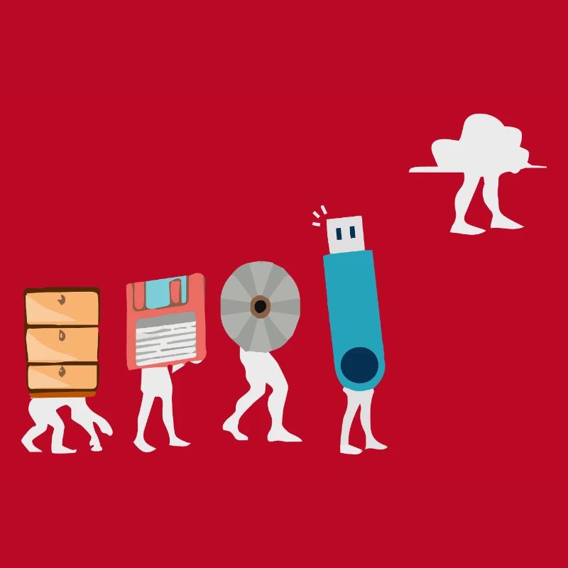 Cloud-Computing-Lustige Programmierer-Daten-KI-Software