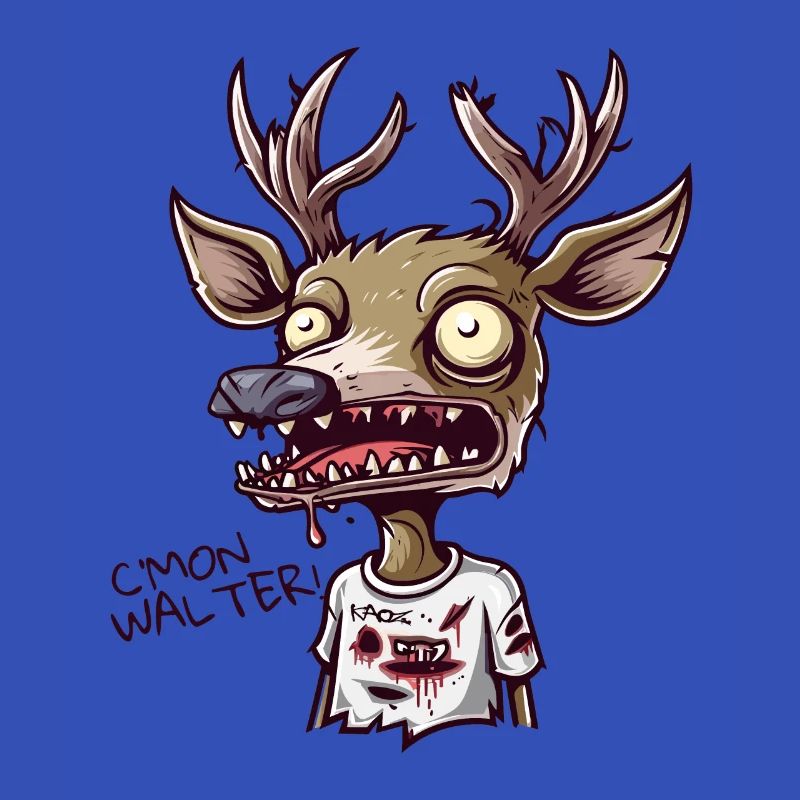 A completely broken reindeer asks Walter for more