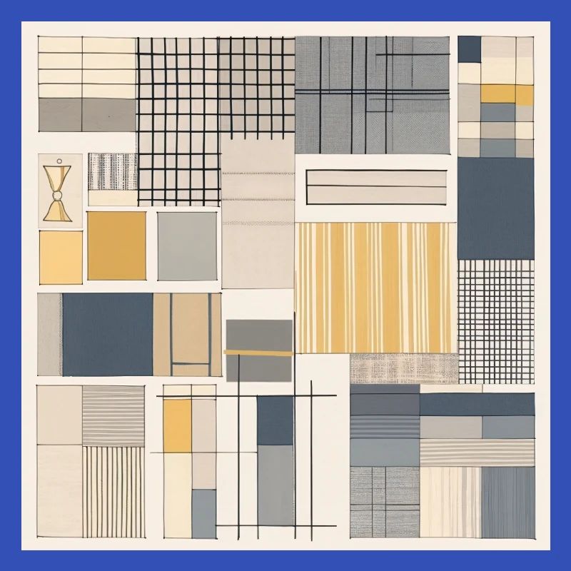 Minimalist Pattern Design Inspired by Tranquility