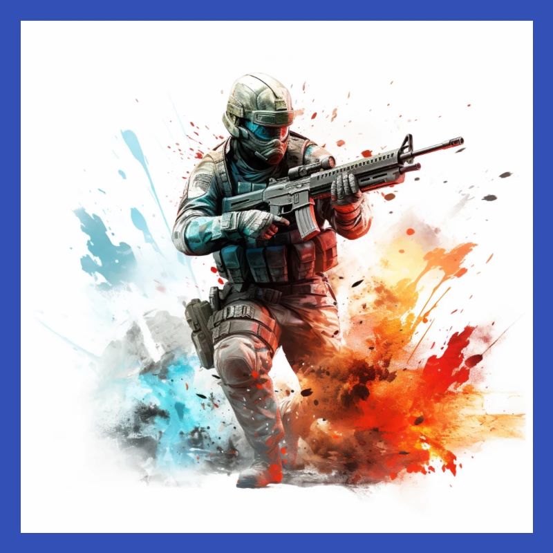 Art de jeu CoD BF 2042 BF4 BF3 BF2
