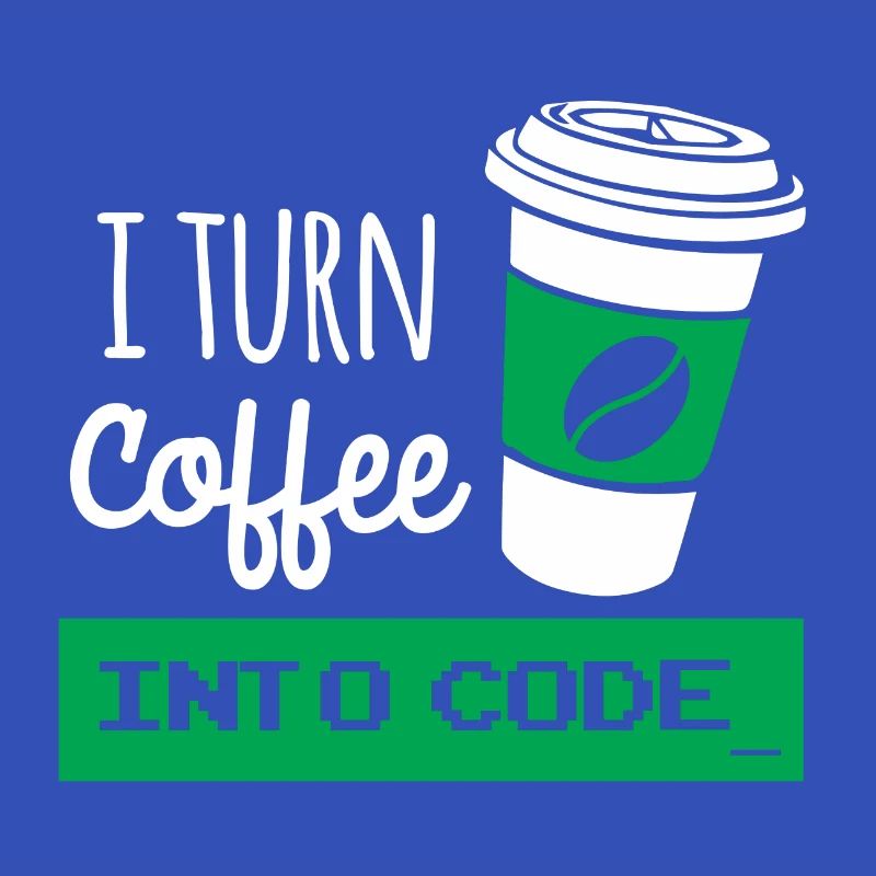 I turn coffee into code developer