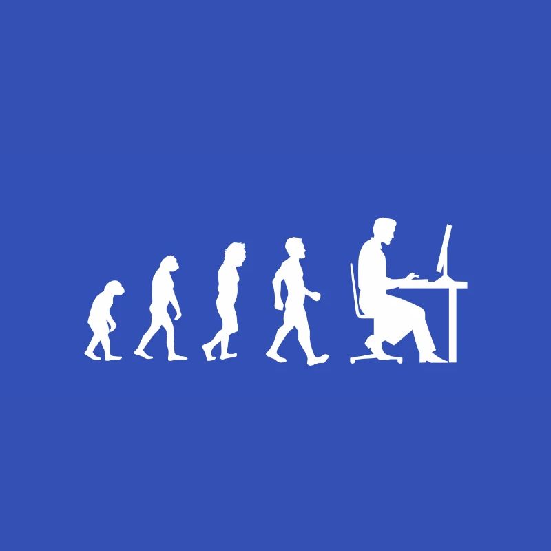 Evolution - Geschenk - Programmierer Computer Nerd