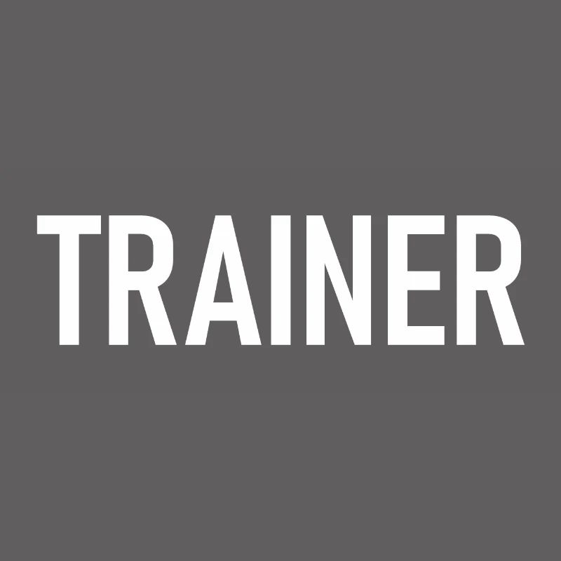Trainer Coach Sport Training