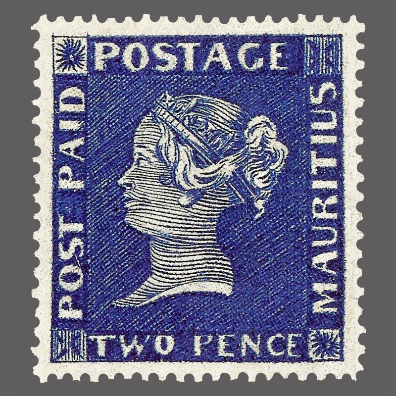 Blaue Mauritius