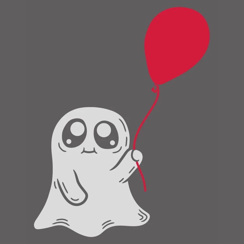 Luftballon Geist Comic Design