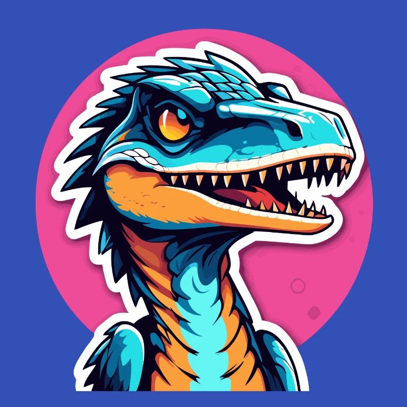 Velociraptor Dinosaur Drawing