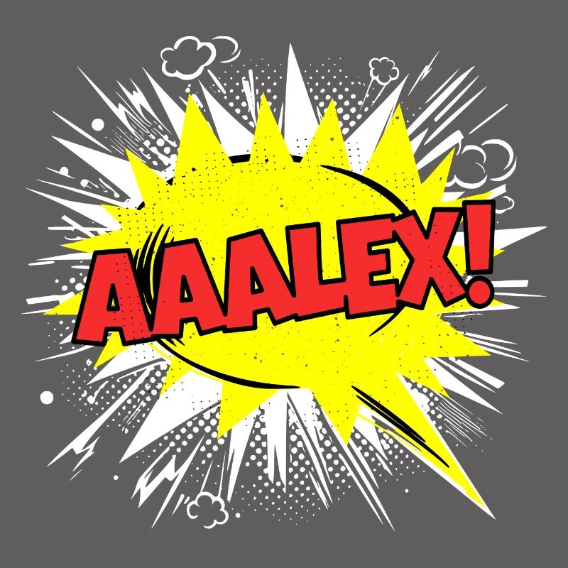Alex Nom Funny Speech Bubble Aaalex !