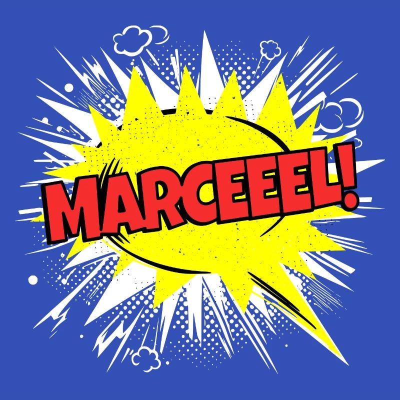 Marcel Name Lustige Sprechblase Marceeel!
