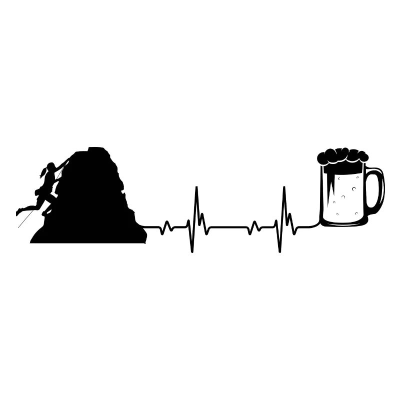 Herzschlag Bier und Klettern - (2)
