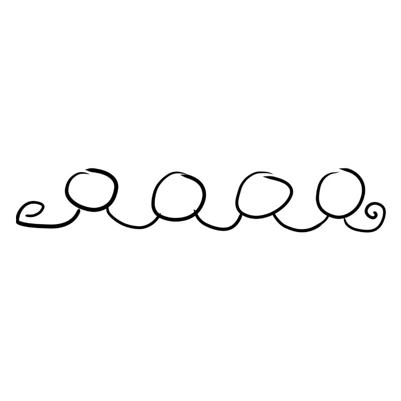 line stroke circles shape