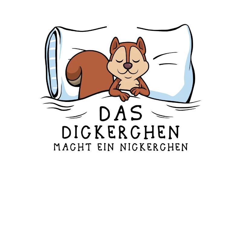 Dickerchen macht Nickerchen Eichhörnchen