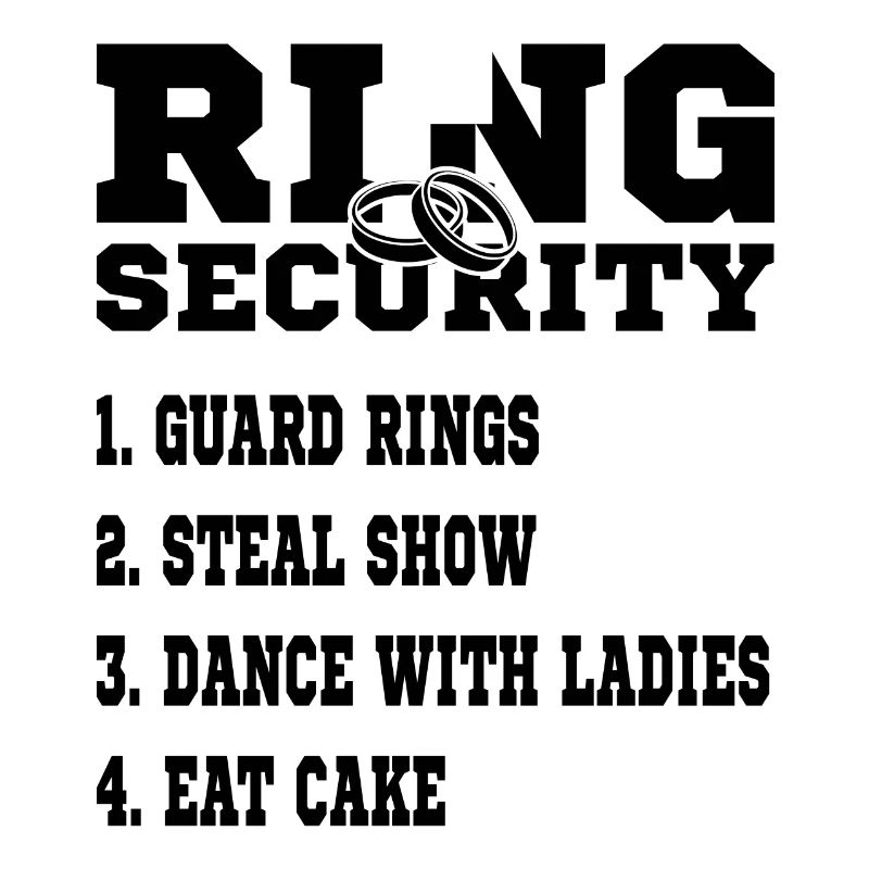 Ring Security Aufgaben Liste Hochzeitsgeschenke