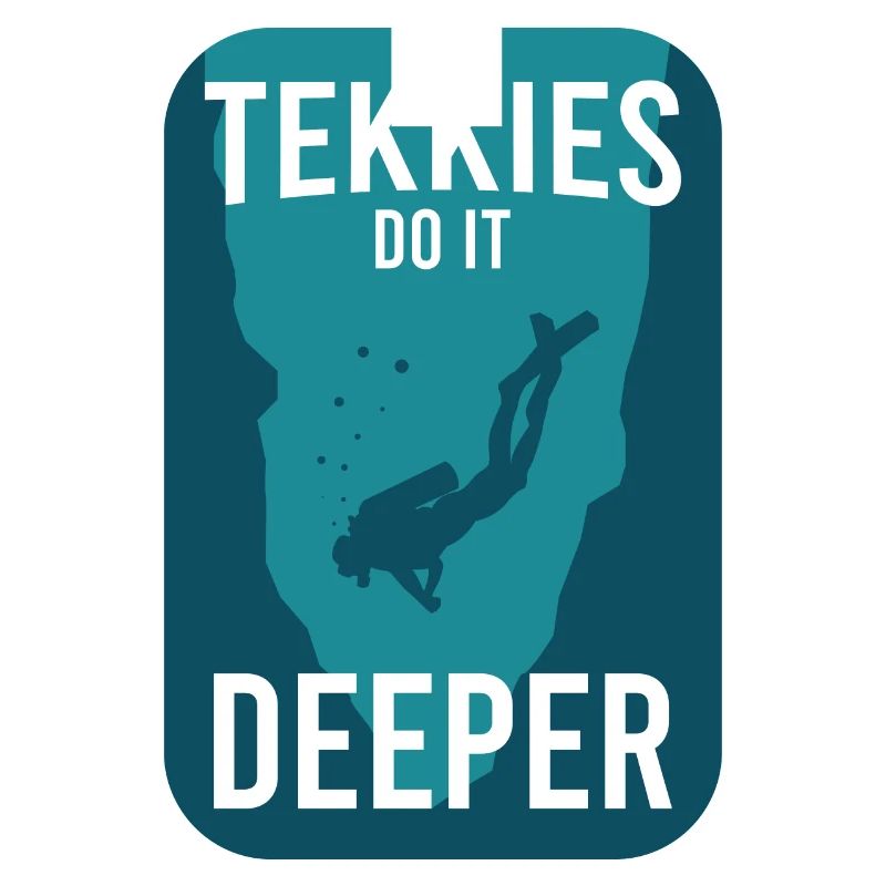 TEC DIVER DO IT DEEPER Cadeau Pour les plongeurs
