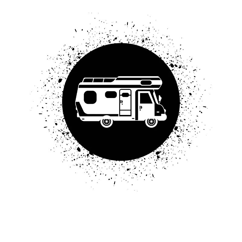Kreis mit Spritzen und Camping - (3)