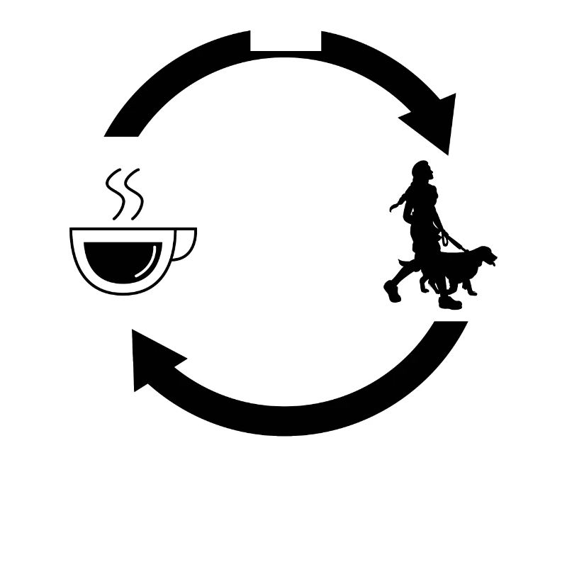 Coffee load arrows and dog 2 -